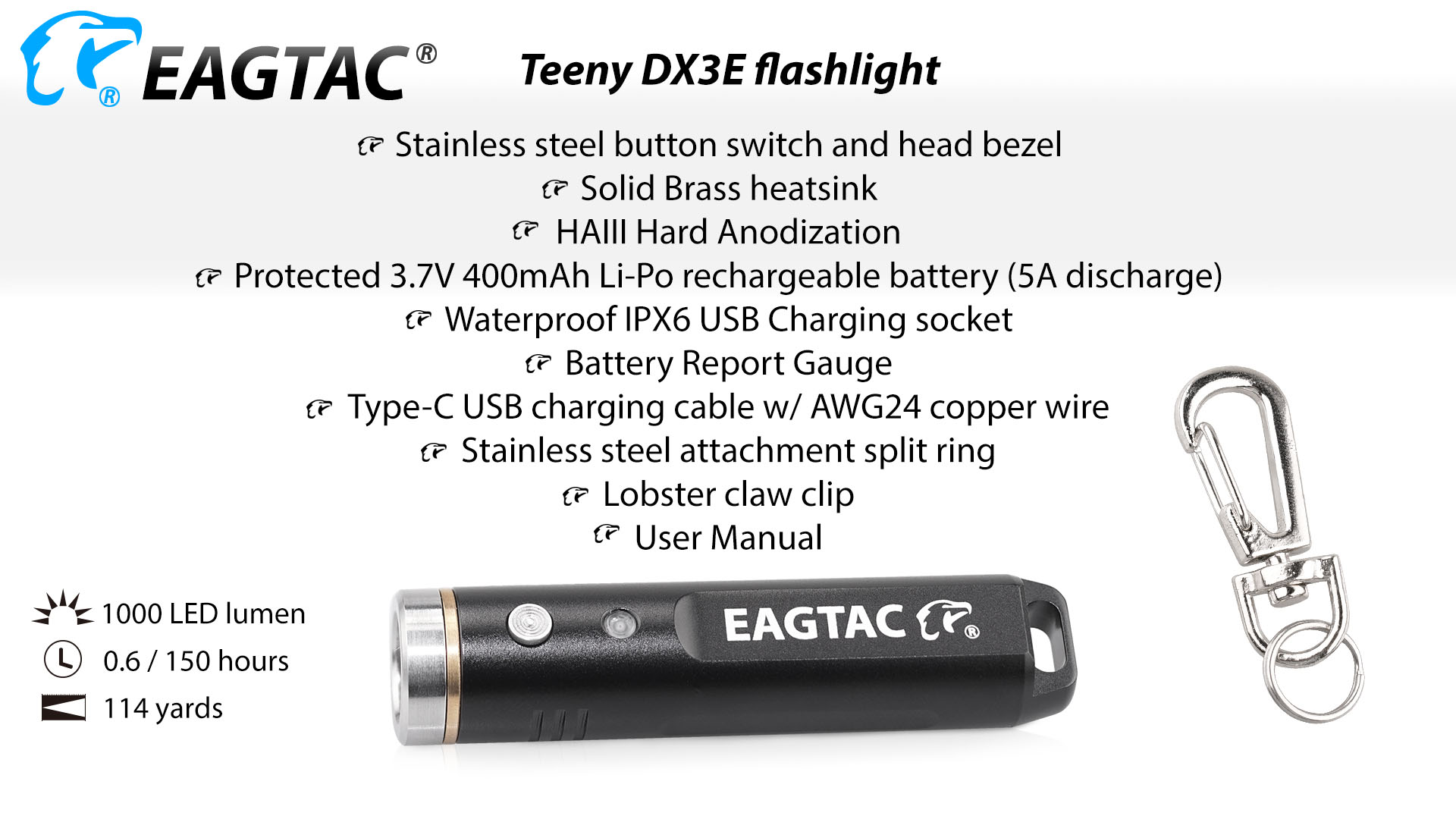 Eagtac Teeny DX3E