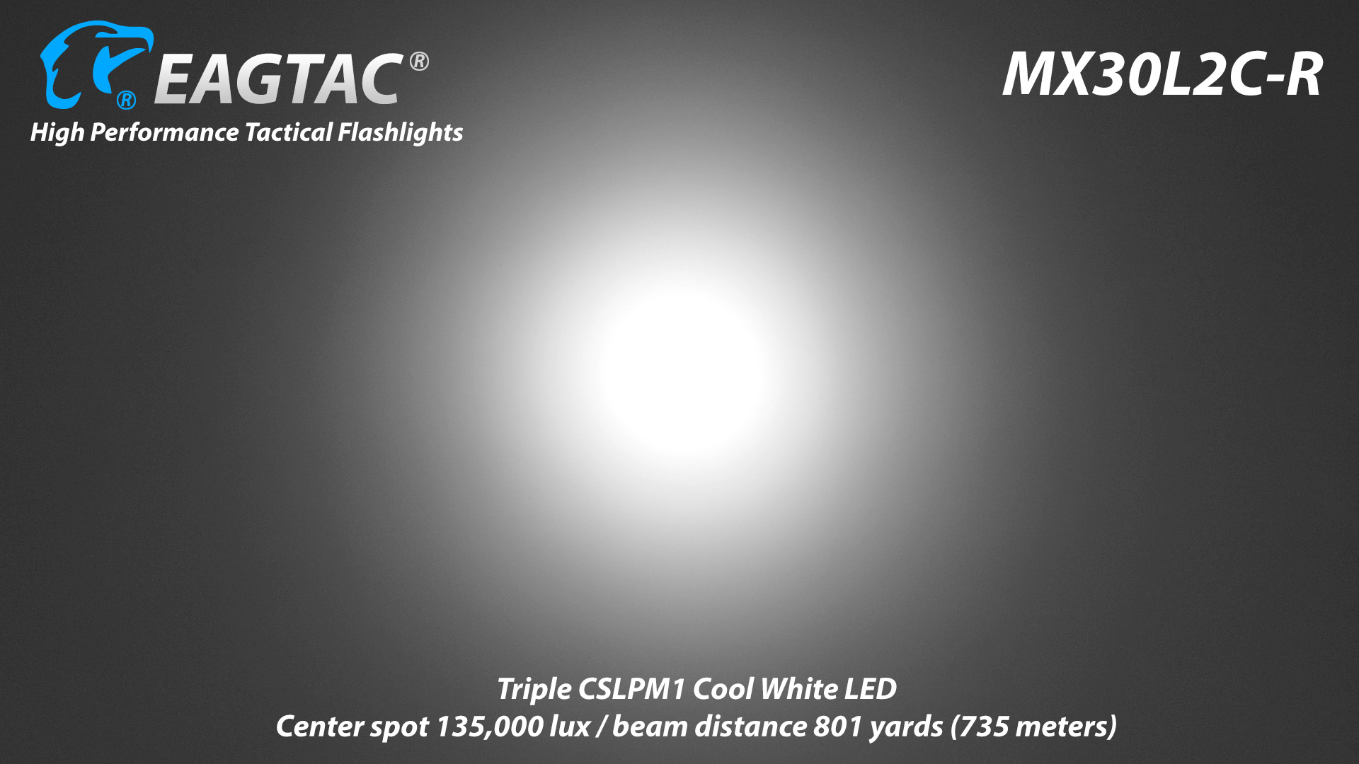 Eagtac MX30L2CR, 3x Osram CSLPM1