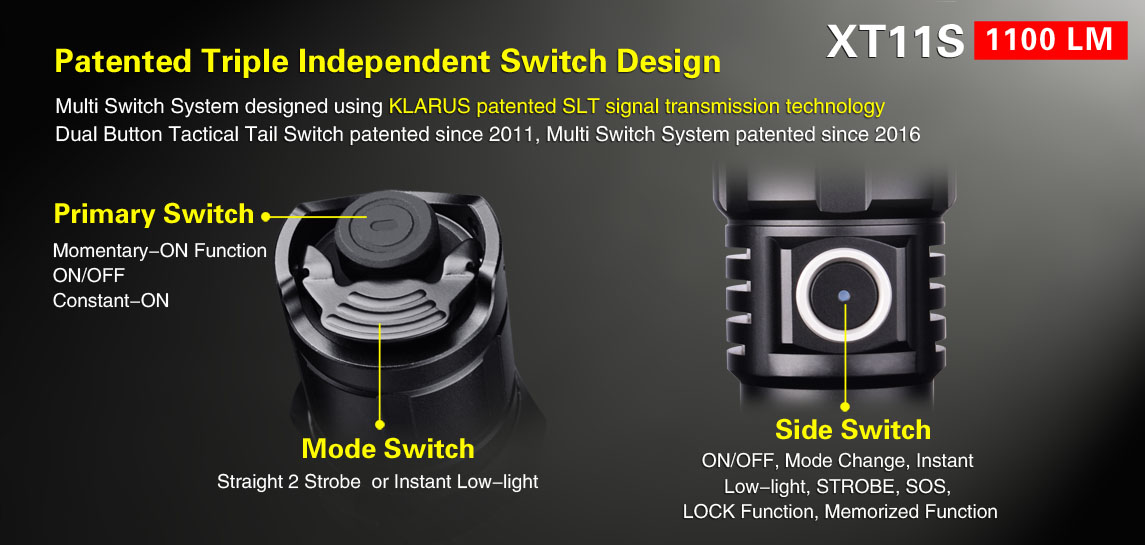 Klarus XT11S, XP-L HI V3, USB