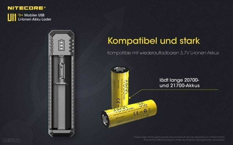 Nitecore USB Lader UI1