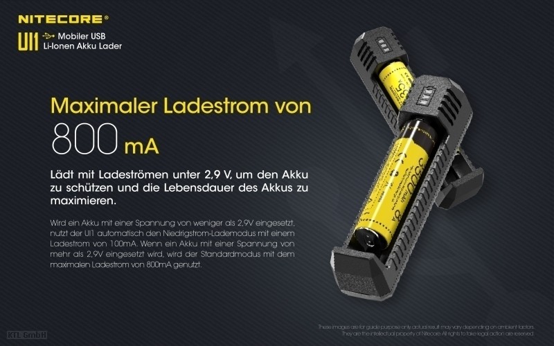 Nitecore USB Lader UI1