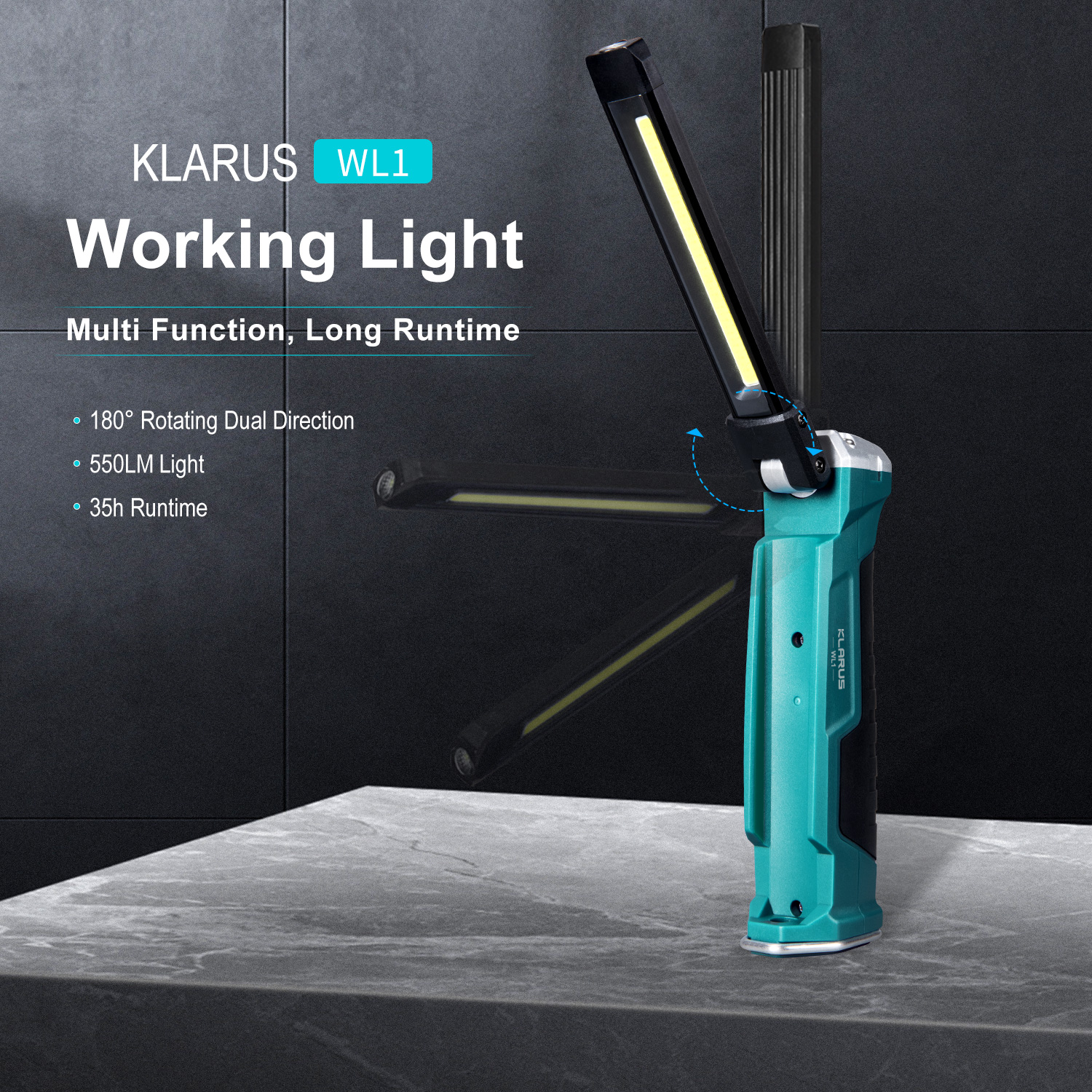 Klarus WL1, Working Light